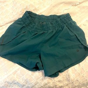 Hunter Green Athleta Shorts